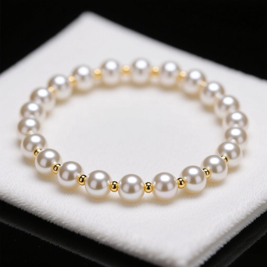 Dainty Freshwater Pearl Necklace 🤍 Your Go-To Daily Elegance #FYP #PearlJewelry